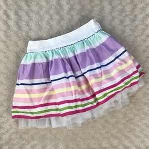 The Children’s Place Striped Skirt Size 6X/7